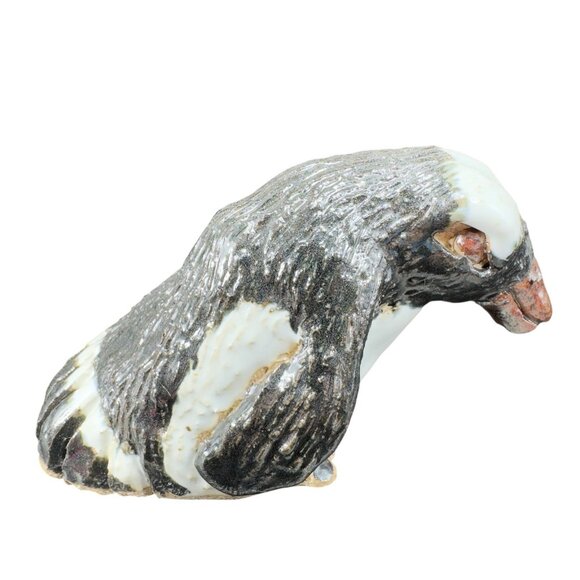 Hand Made Studio Art Pottery Penguin Bird Figurine Stoneware Handcrafted VTG - Picture 2 of 12